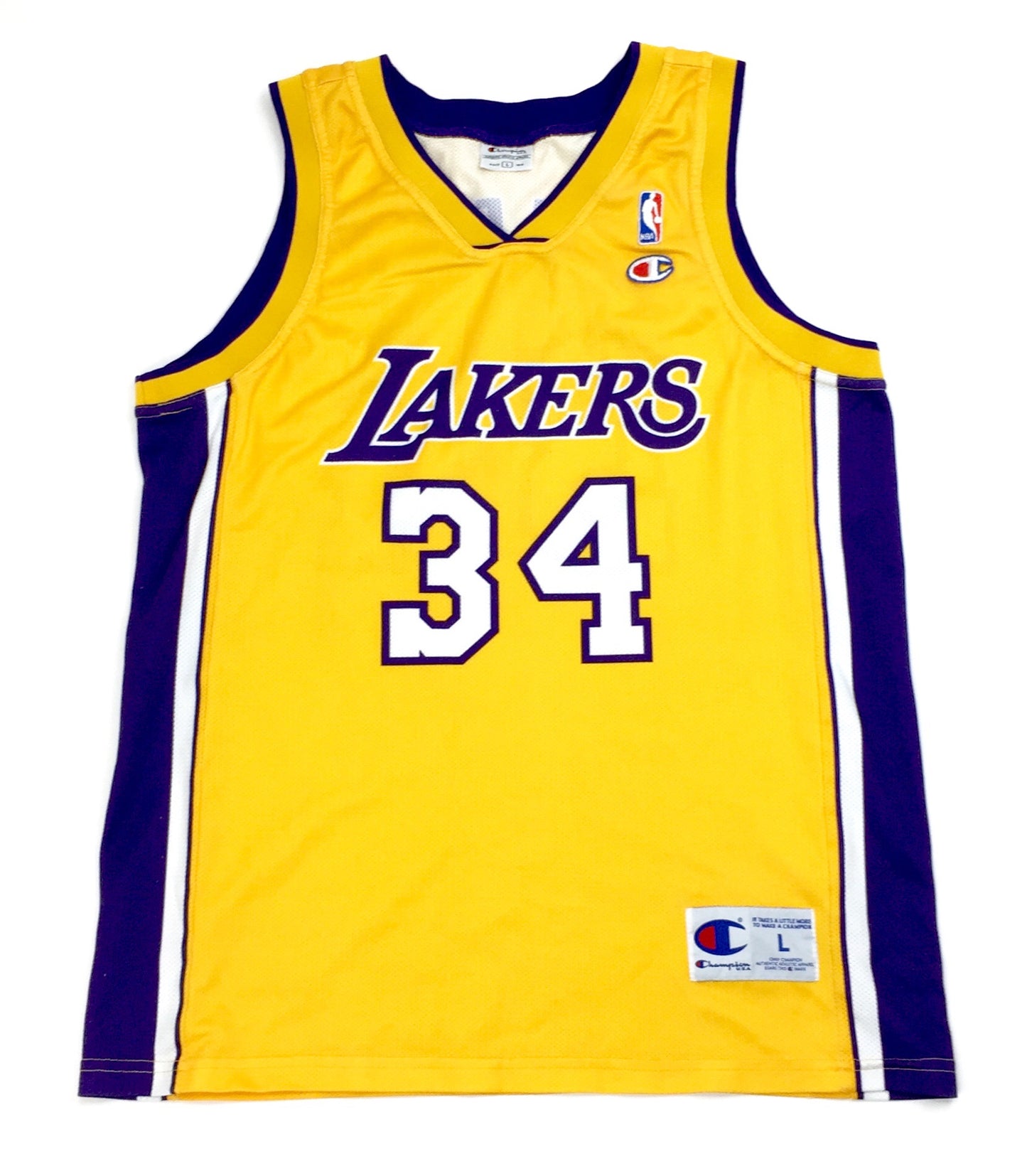 0293 Champion Vintage LA Lakers O‘Neal Jersey