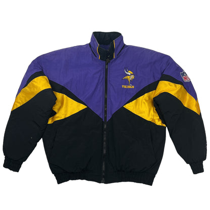 01407 Pro Layer Minnesota Vikings Football Jacket (missing hood)