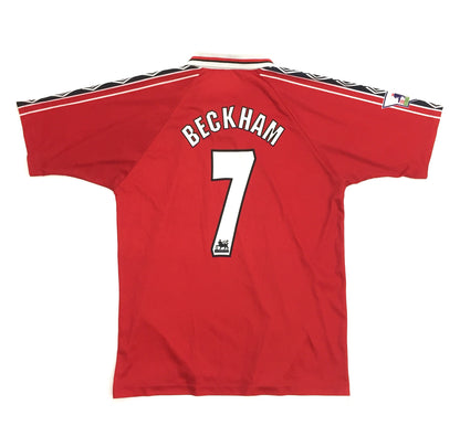 0105 Vintage Beckham Bootleg  Manchester United Jersey