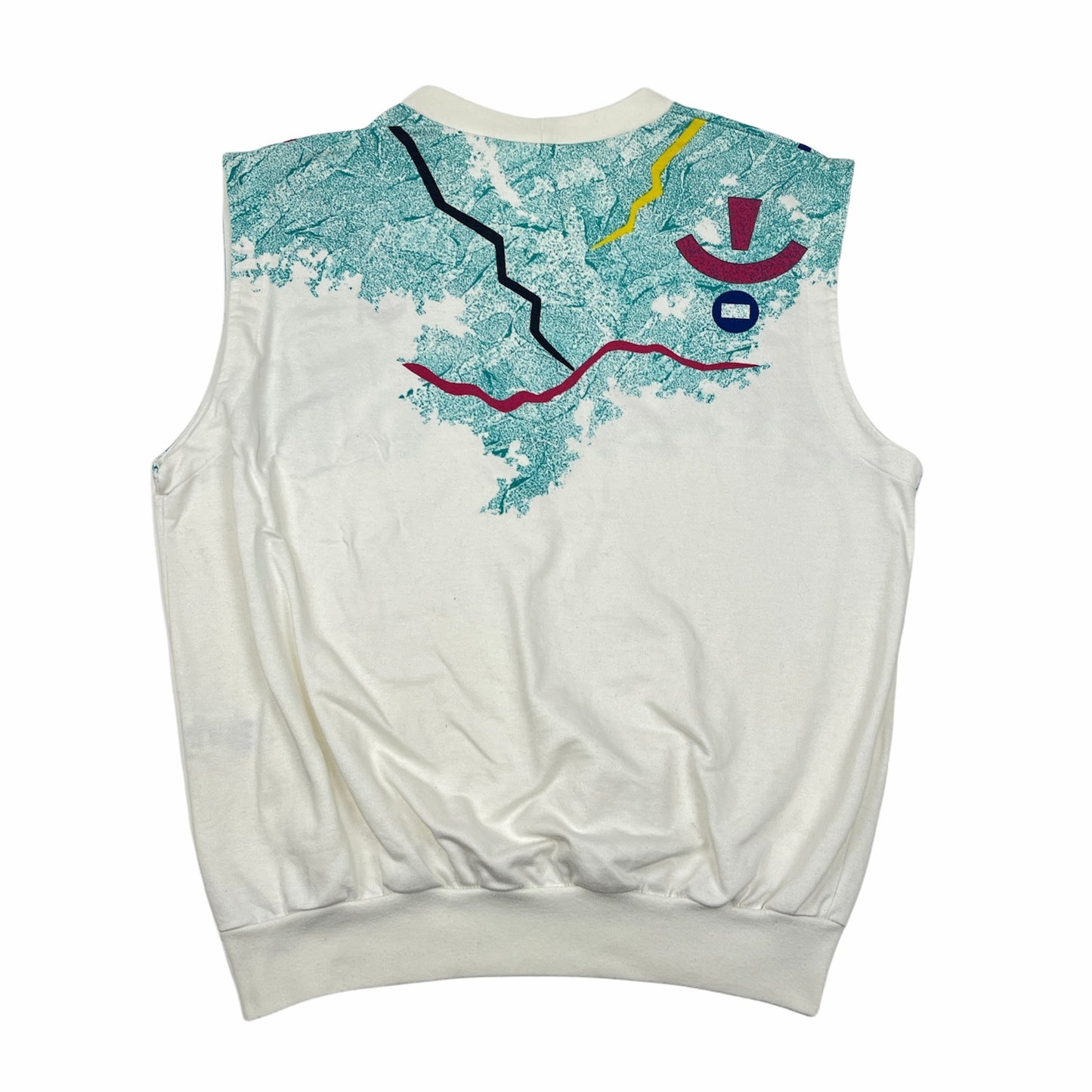 0714 Adidas Vintage 80s Stefan Edberg Tennis Pullunder Vest