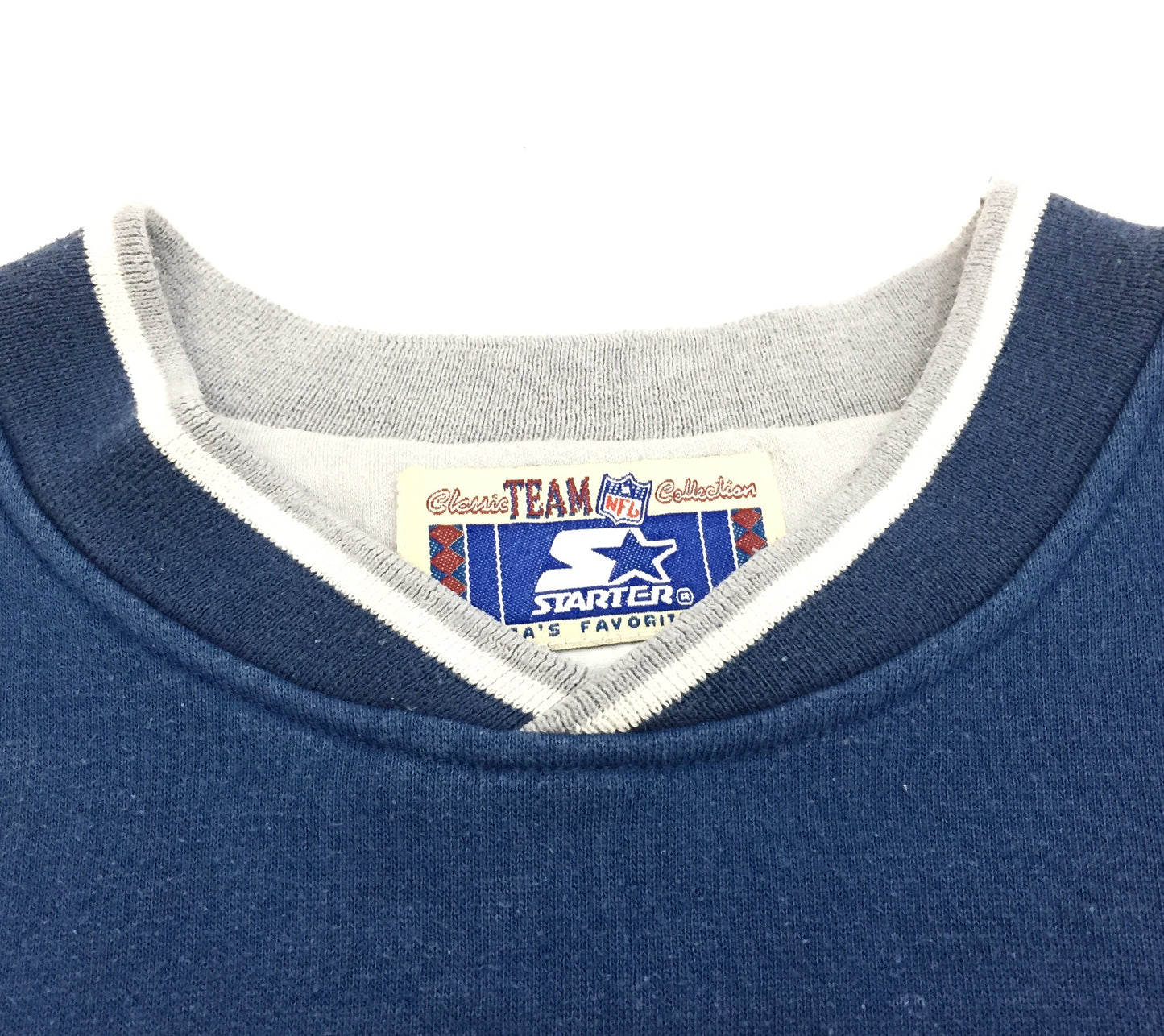 0236 Starter Vintage Dallas Cowboys Sweater