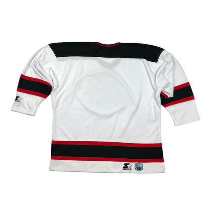 0687 Starter Vintage New Jersey Devils Hockey Jersey