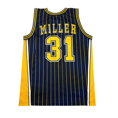 01021 Champion Indian Pacers Reggie Miller Jersey