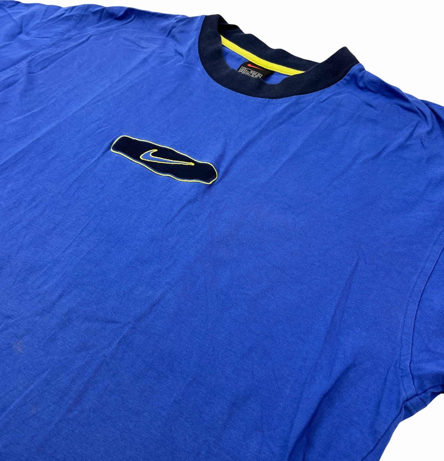 0669 Nike Vintage 90s Ringer Logo Tshirt