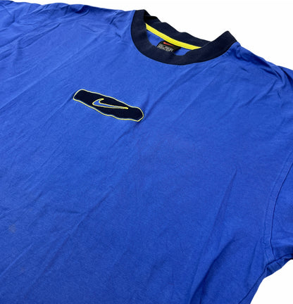 0669 Nike Vintage 90s Ringer Logo Tshirt