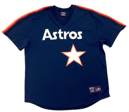 0298 Majestic Vintage Houston Astros Jersey