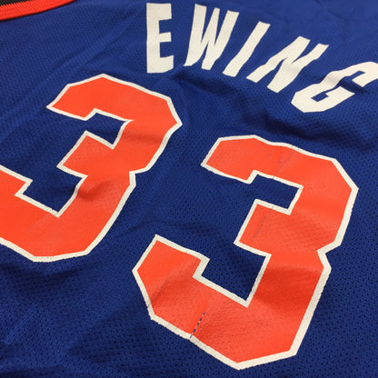 0434 Champion Vintage New York Knicks Ewing Jersey
