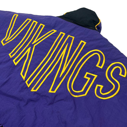 01407 Pro Layer Minnesota Vikings Football Jacket (missing hood)