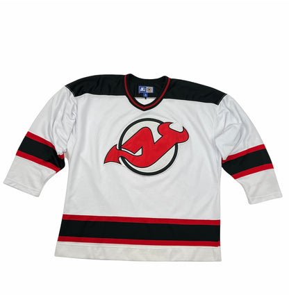 0687 Starter Vintage New Jersey Devils Hockey Jersey