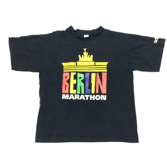 0549 Adidas Vintage 90s Berlin Marathon Running T-Shirt