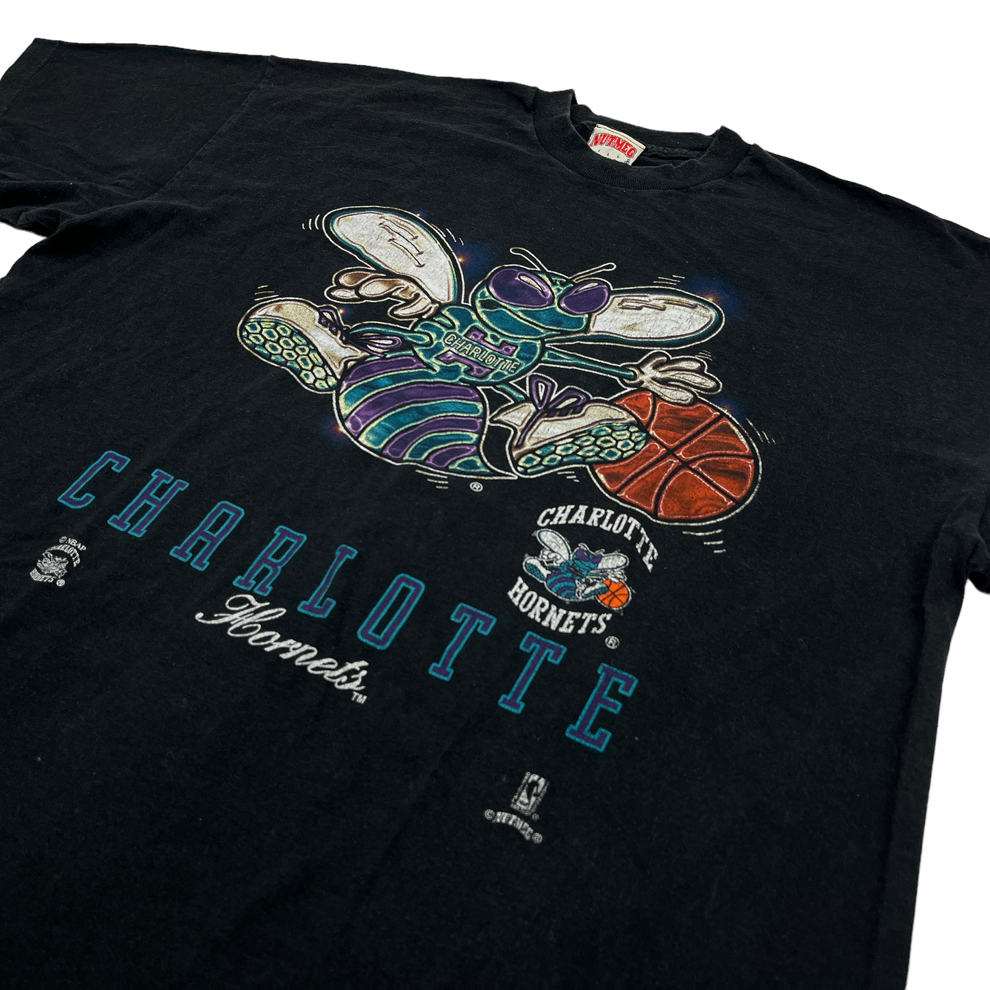 01367 Nutmeg Charlotte Hornets T-Shirt