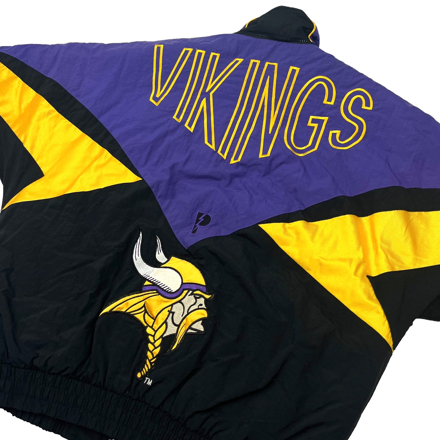 01407 Pro Layer Minnesota Vikings Football Jacket (missing hood)
