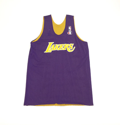 0234 Champion Vintage Los Angeles Lakers Reversibel Basketball Jersey