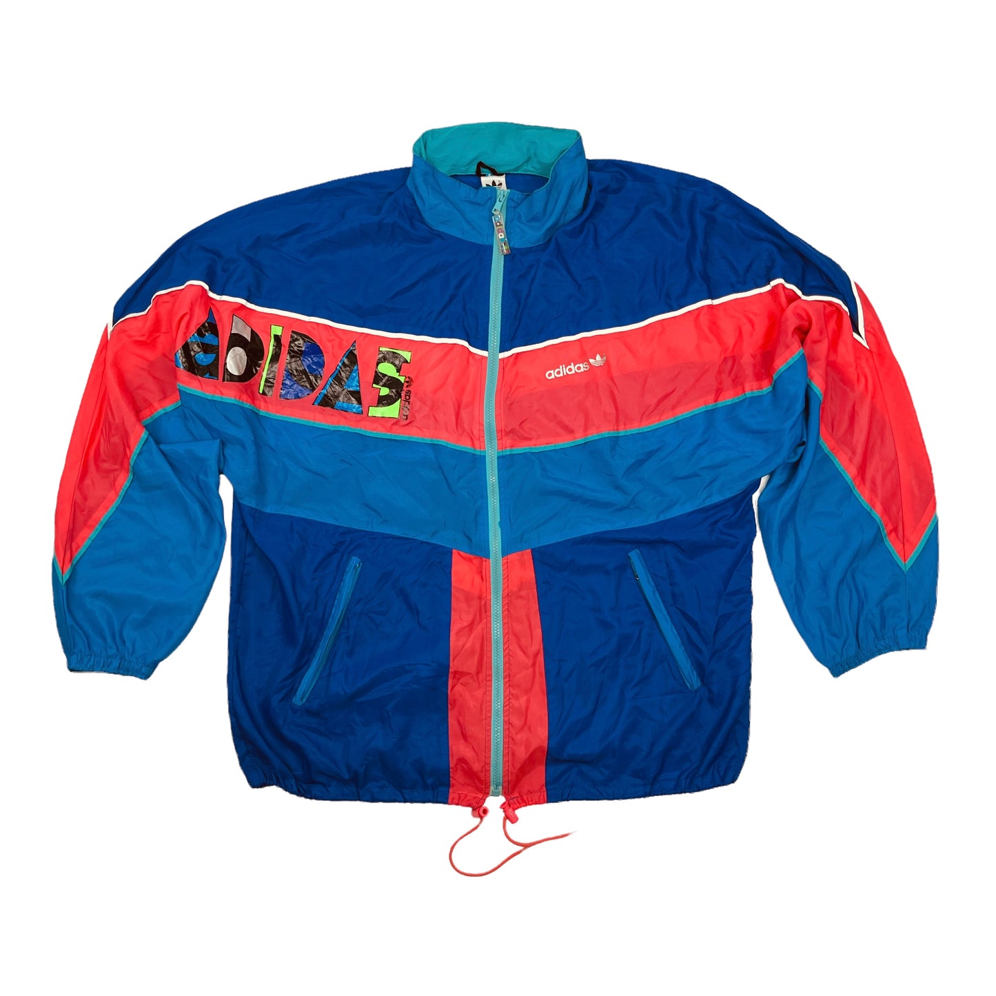 01009 Adidas Vintage 80s Rainjacket Windbreaker