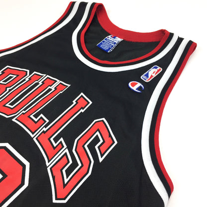 0345 Champion Vintage Chicago Bulls Longley Jersey