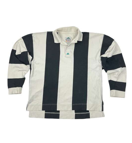 0716 Adidas Vintage 90s Equipment Rugbyshirt