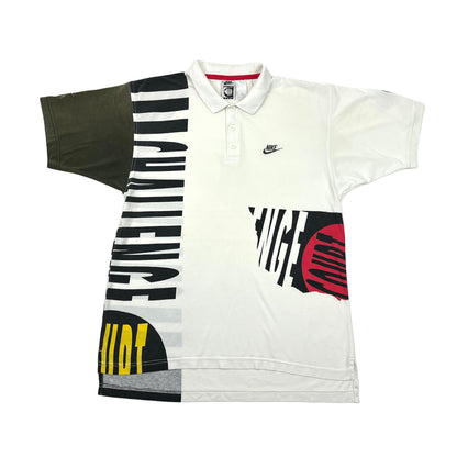 0694 Nike Vintage 90s Challenge Court Tennis Poloshirt