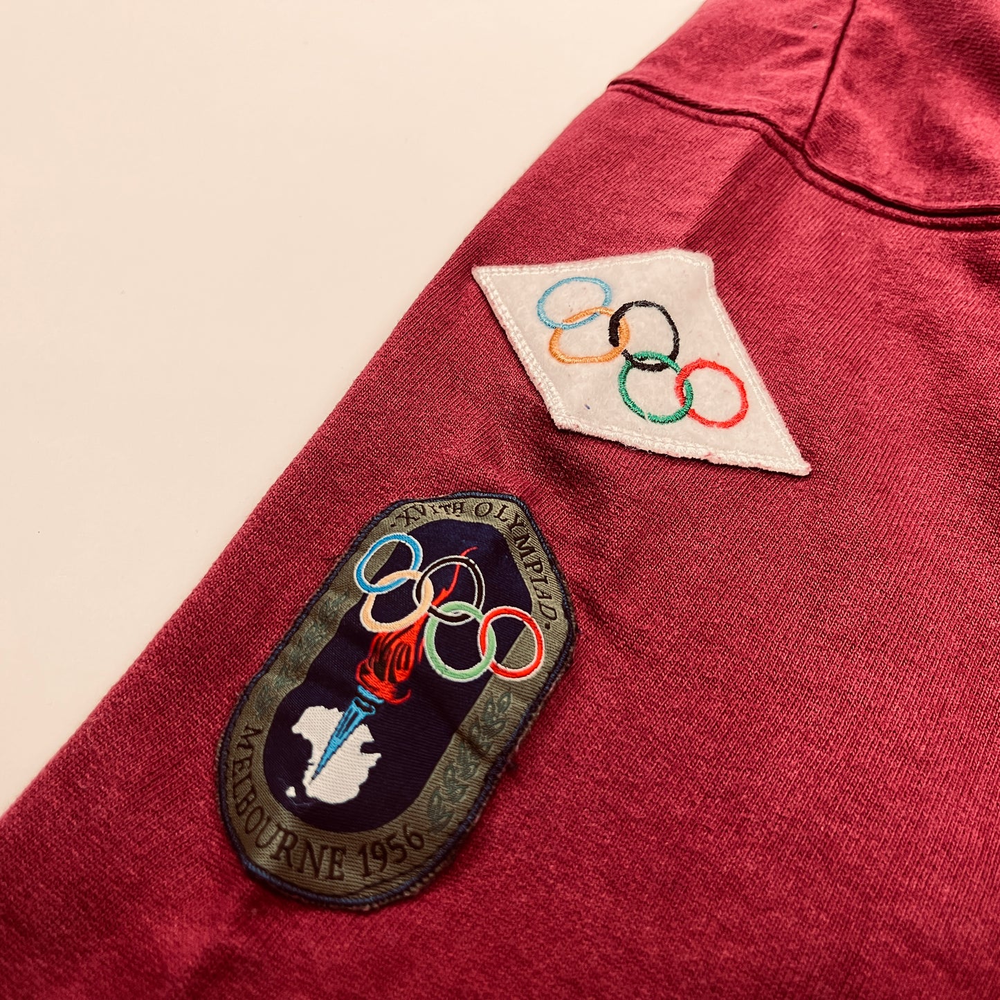 0661 Adidas Vintage Oympia Melbourne 1956 Olympic Sweater