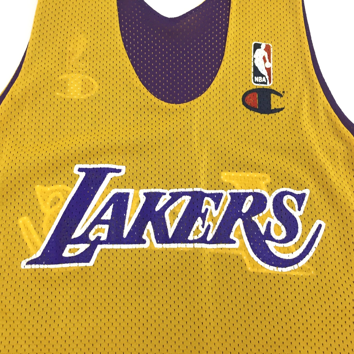 0234 Champion Vintage Los Angeles Lakers Reversibel Basketball Jersey