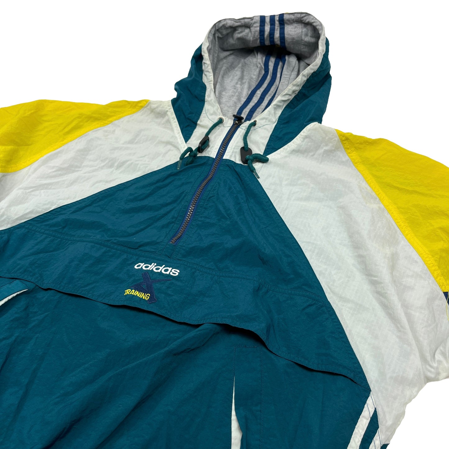 01179 Adidas Vintage Crosstraining 1/4 Zip Tracktop