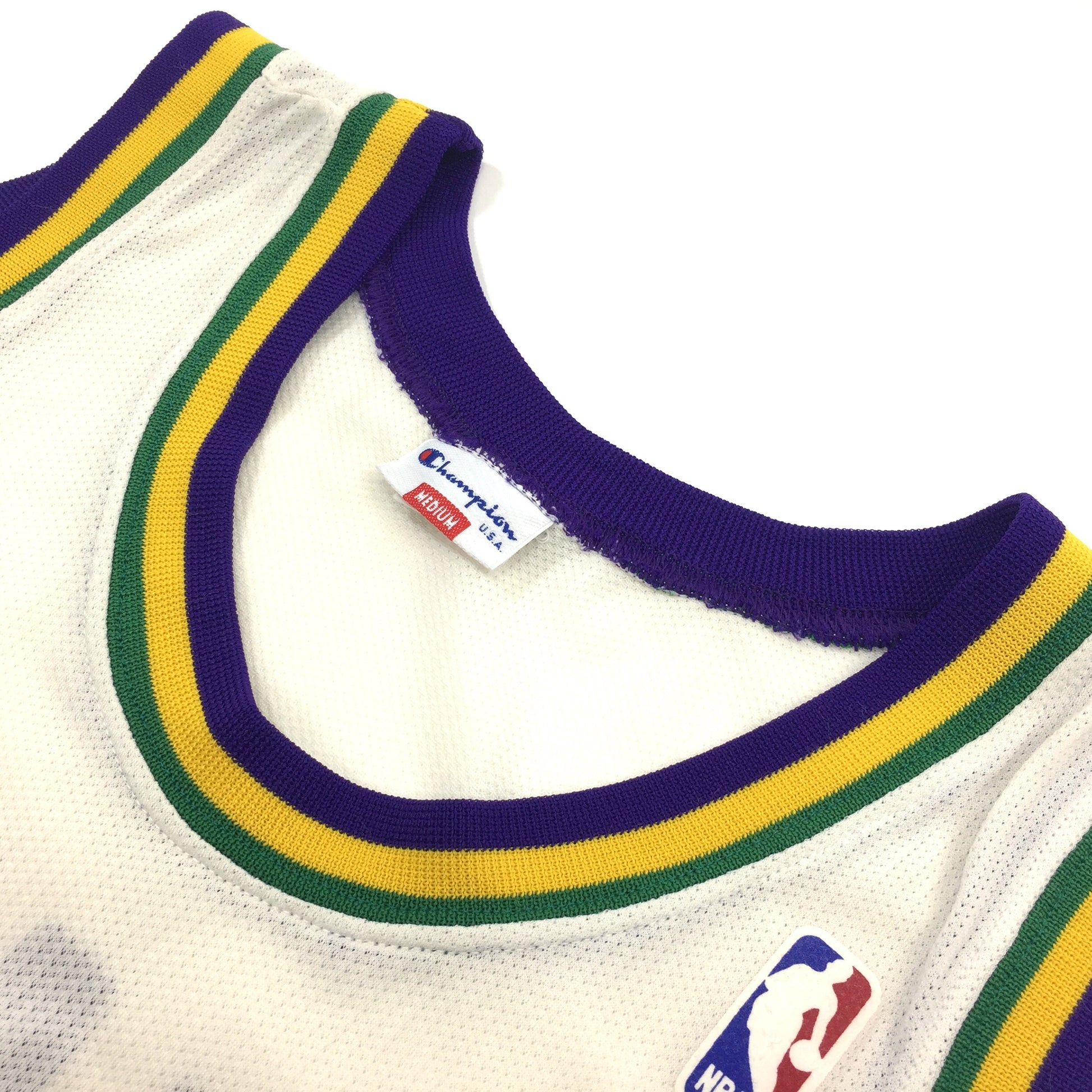 0377 Champion Vintage Utah Jazz Malone Jersey – PAUL'S FANSHOP