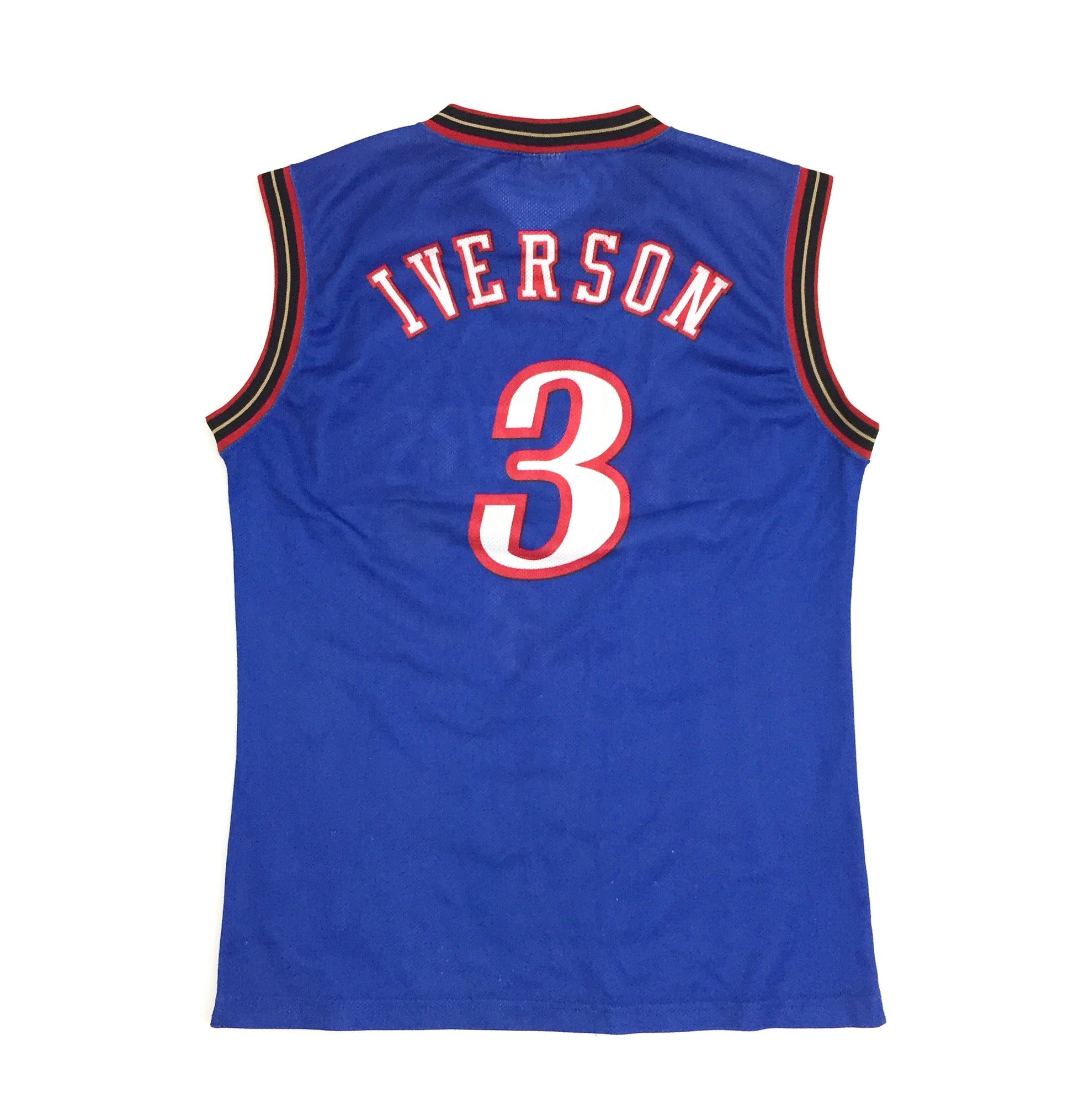 iverson sixers jersey champion