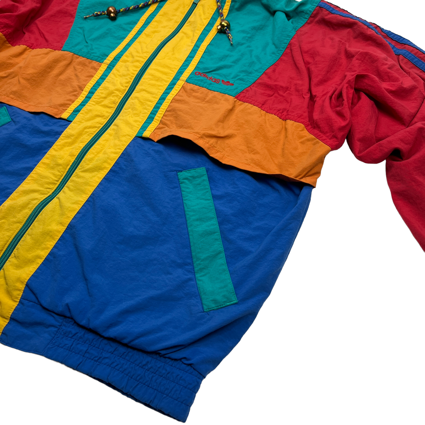 01262 Adidas Vintage 80s Windbreaker