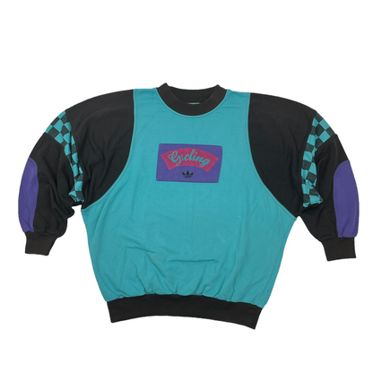 01028 Adidas Vintage 80s Take Off „Cycling“ Sweater