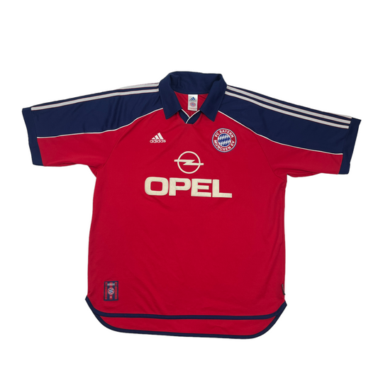 01380 Adidas FC Bayern Carsten Janker 99-01 Home Jersey