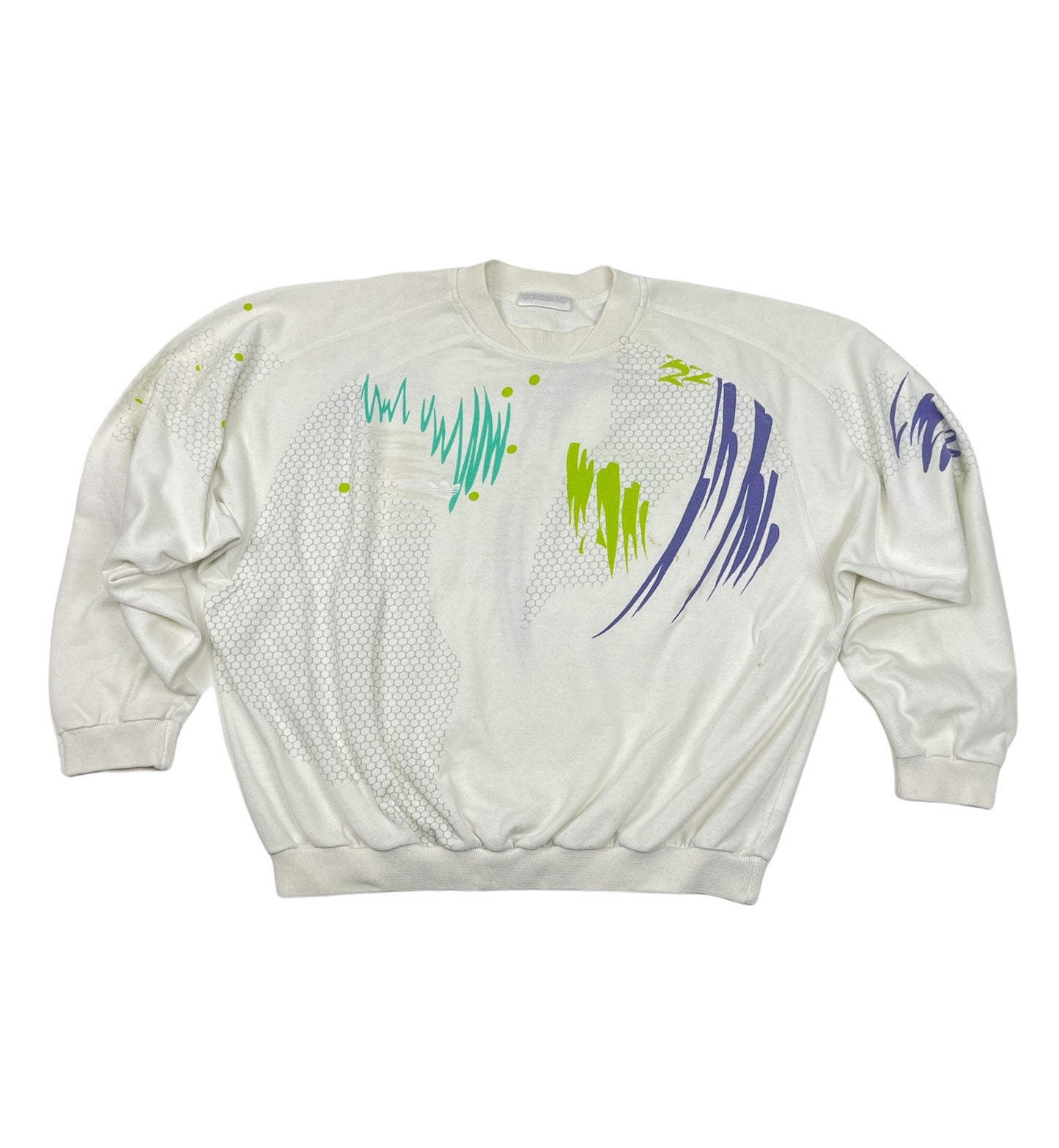 0713 Adidas Vintage 80s Tennis Sweater