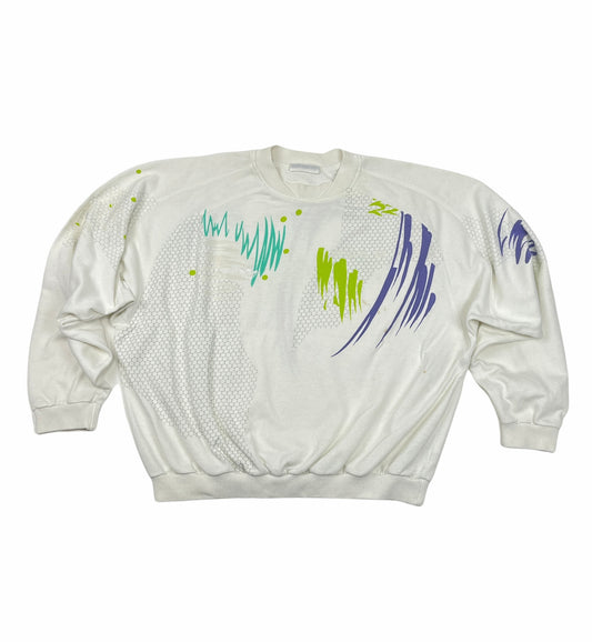 0713 Adidas Vintage 80s Tennis Sweater
