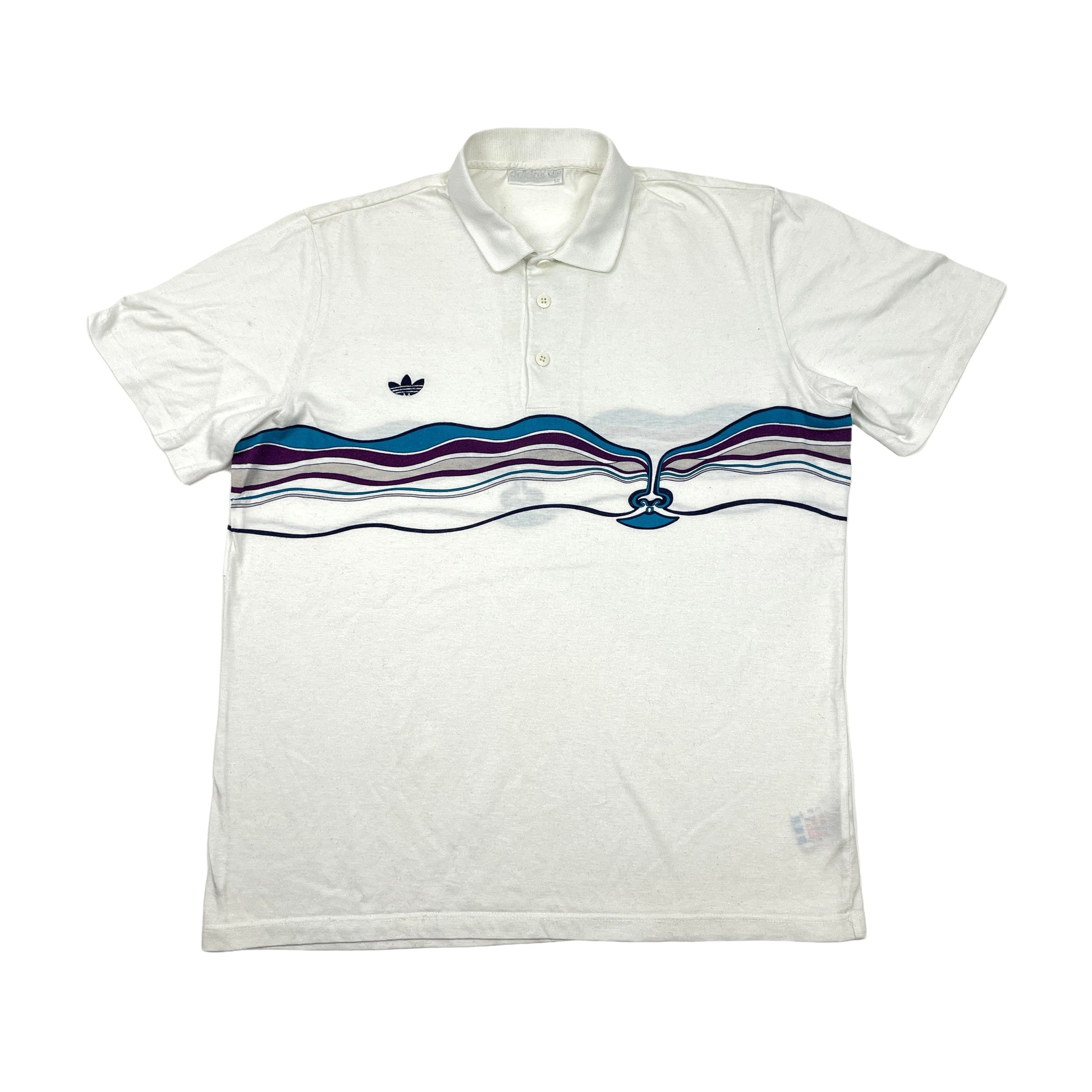 0810 Adidas Vintage 80s Ivan Lendl Tennis Poloshirt – PAUL'S FANSHOP