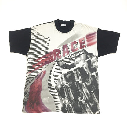 0218 Reebok Vintage RACE T-shirt