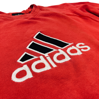 01089 Adidas 90s Logo Sweater