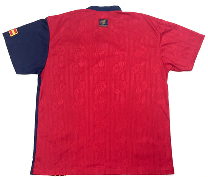 0334 Adidas Vintage Spanish 96 National Team Jersey