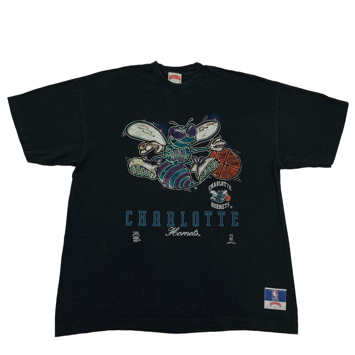 01367 Nutmeg Charlotte Hornets T-Shirt