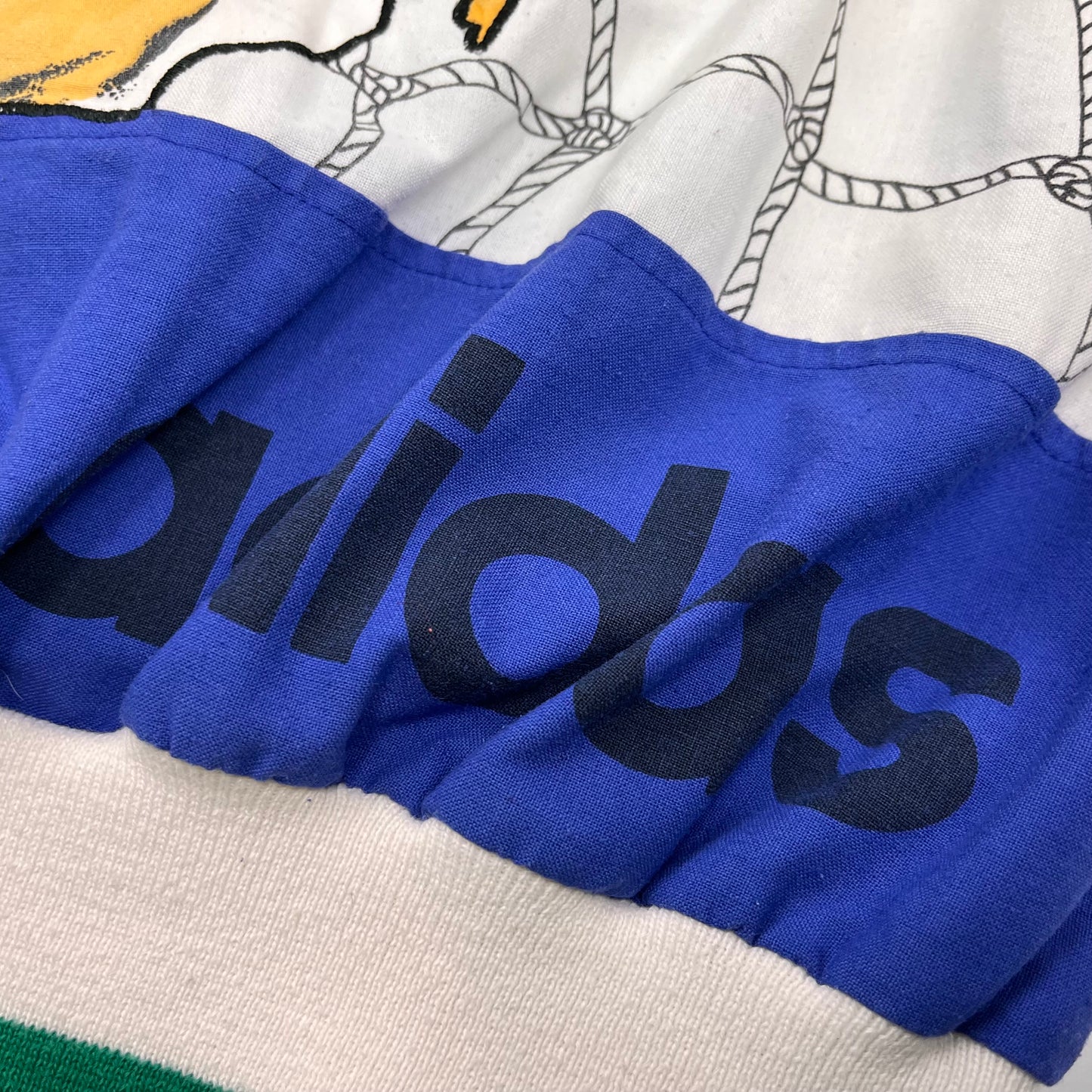 0634 Adidas Vintage I Want I Can Torsion Tennis Pullover