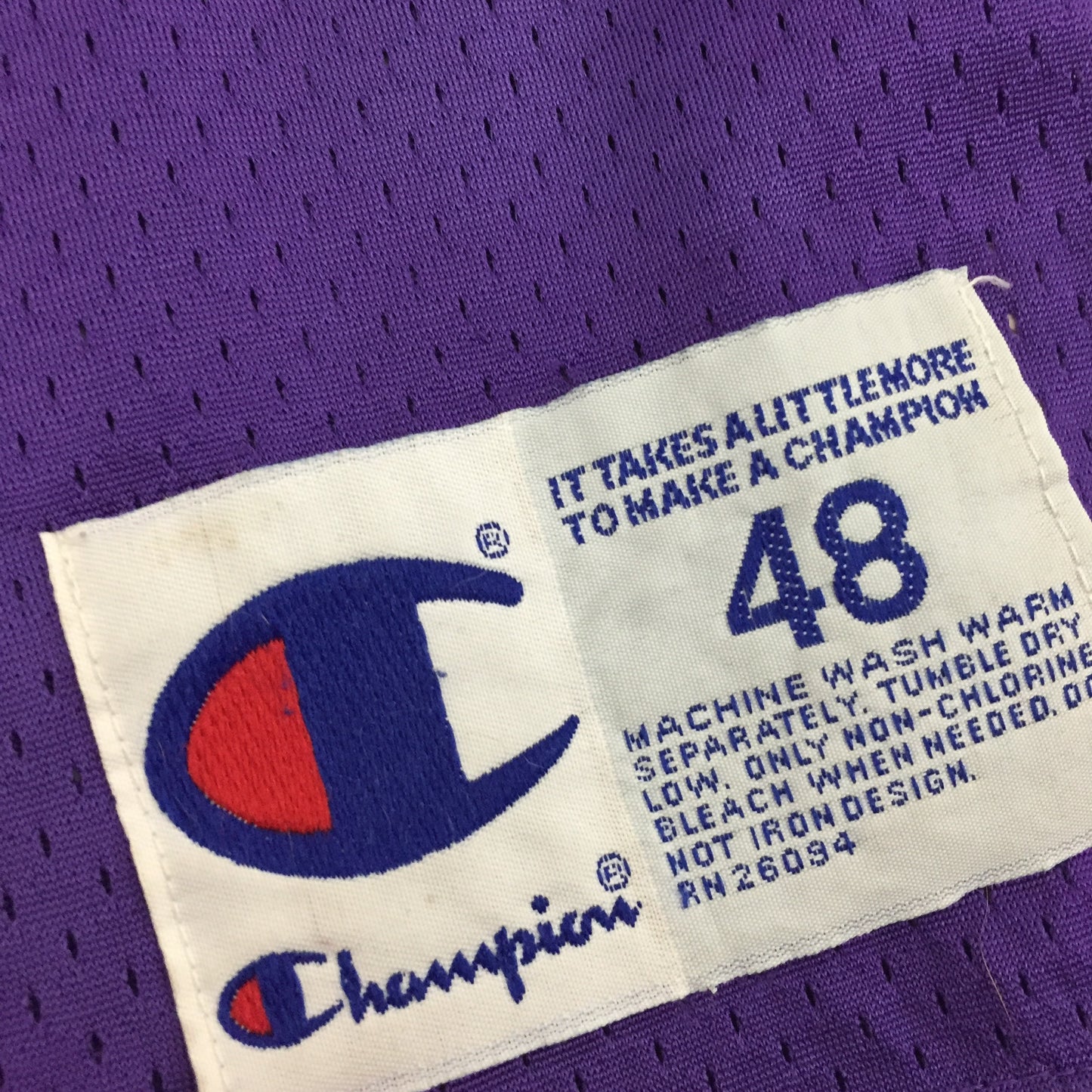 0146  Champion Vintage Moss Minnesota Vikings Jersey