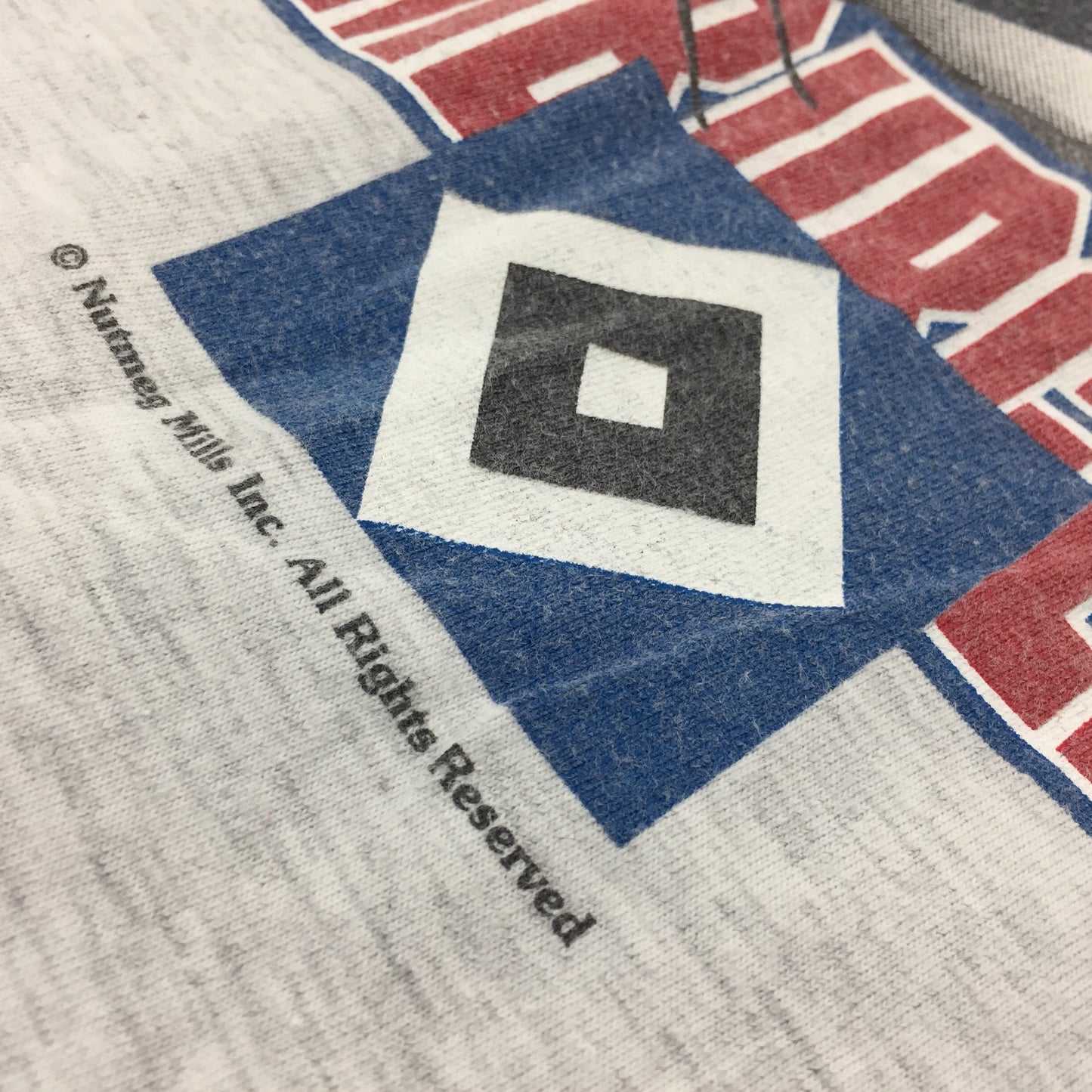 0566 Nutmeg Vintage HSV 90s Soccer Fanshirt T-Shirt