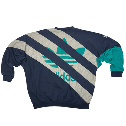 0982 Adidas Vintage 80s Logo Sweater