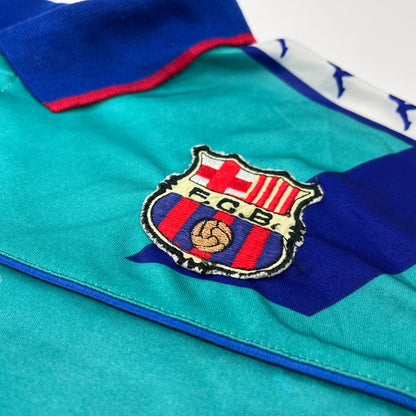 0704 Kappa Vintage FC Barcelona 94/95 Away Jersey