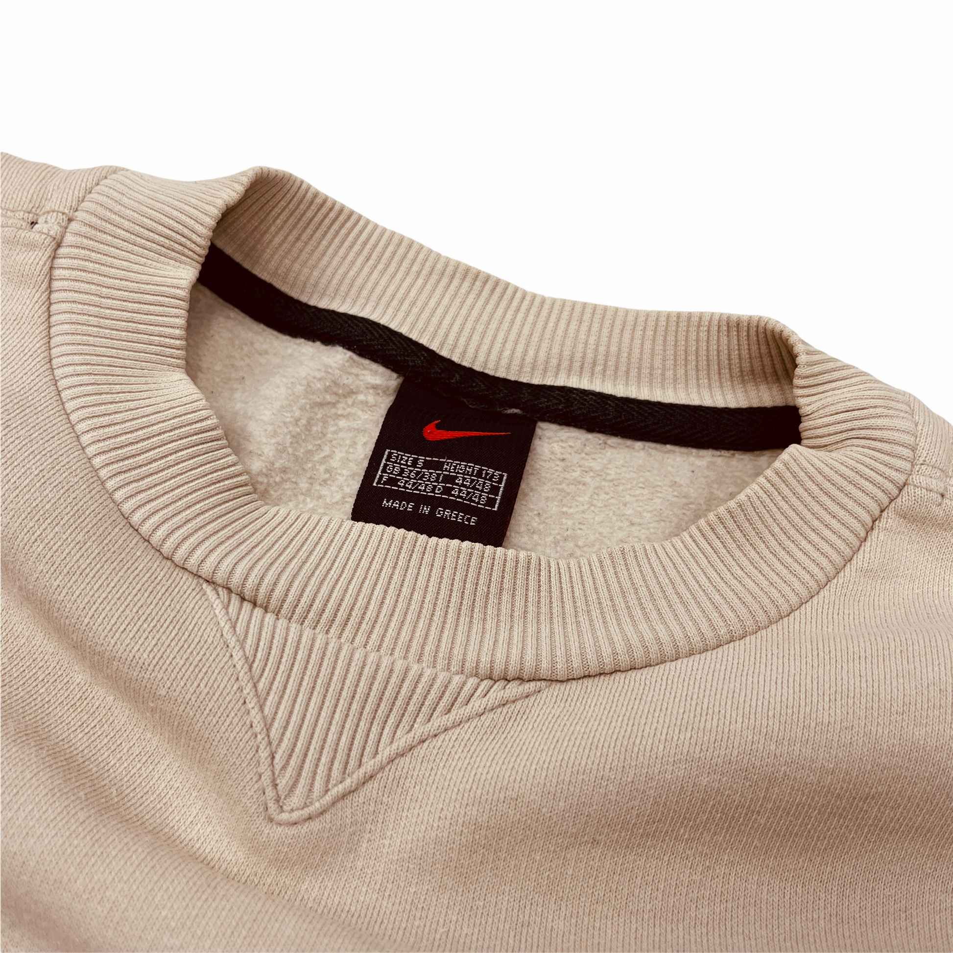 Vintage beige sale nike sweatshirt