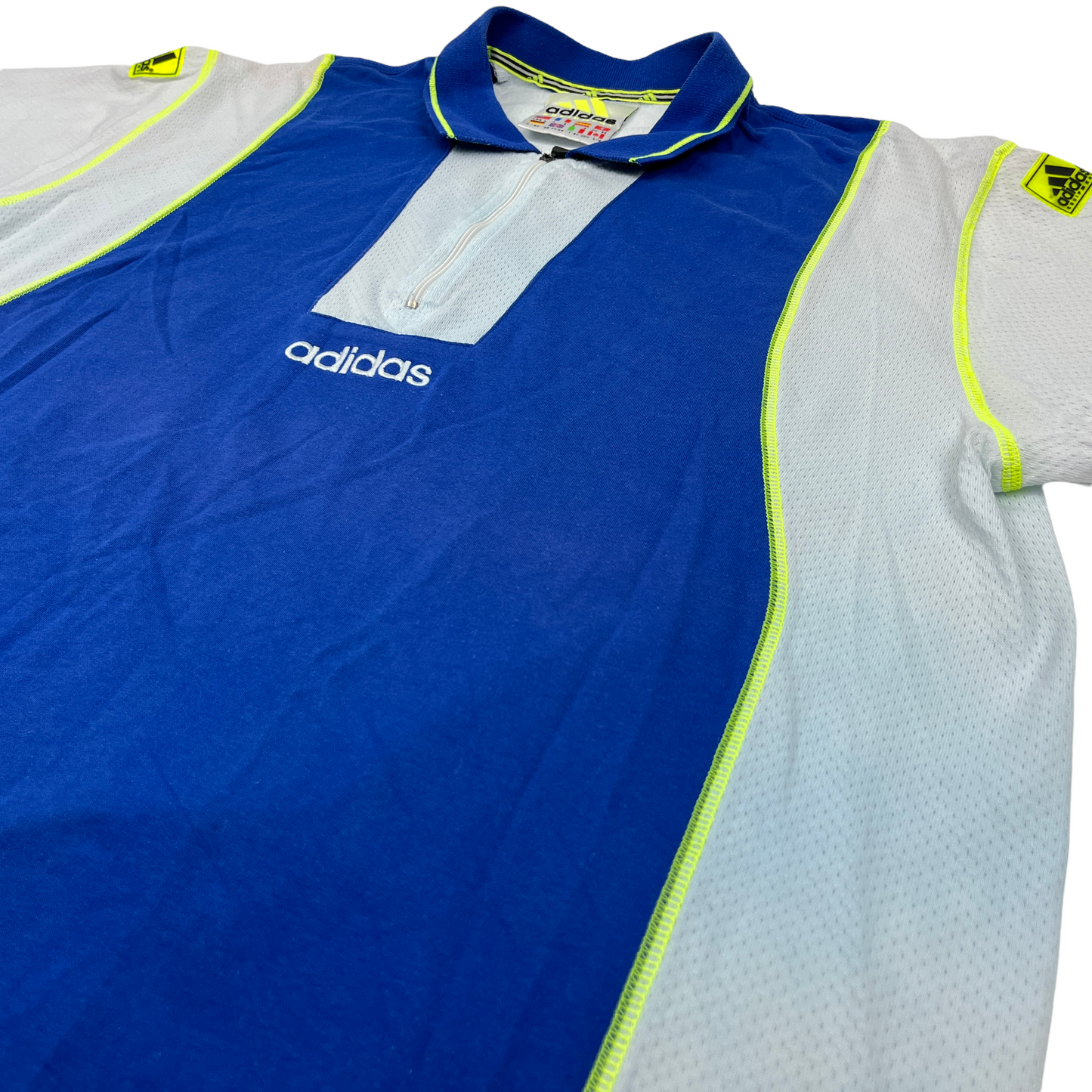 0841 Adidas Vintage Equipment Poloshirt
