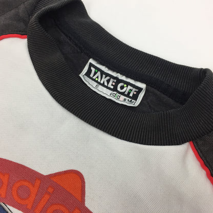 0478 Adidas Vintage Take Two Canton Chiefs Sweater