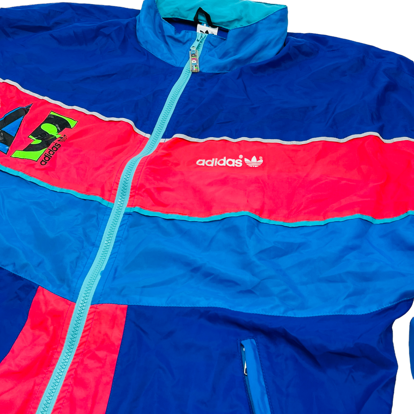 01009 Adidas Vintage 80s Rainjacket Windbreaker