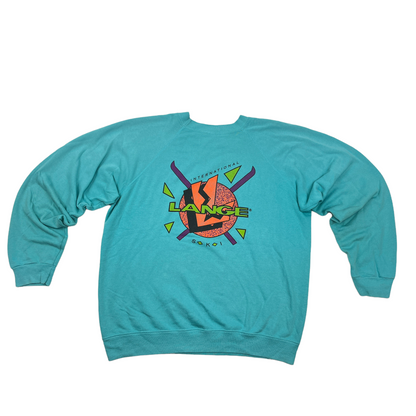 01099 Lange USA Vintage 80s Ski Sweater