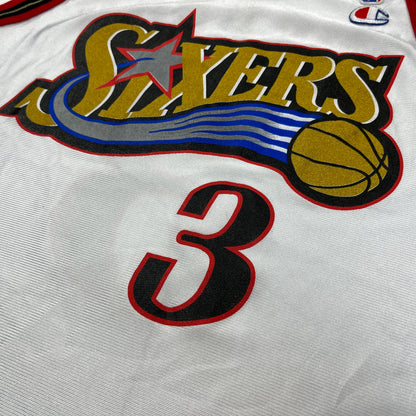0655 Champion Vintage Philadelphia 76ers Allen Iverson Jersey
