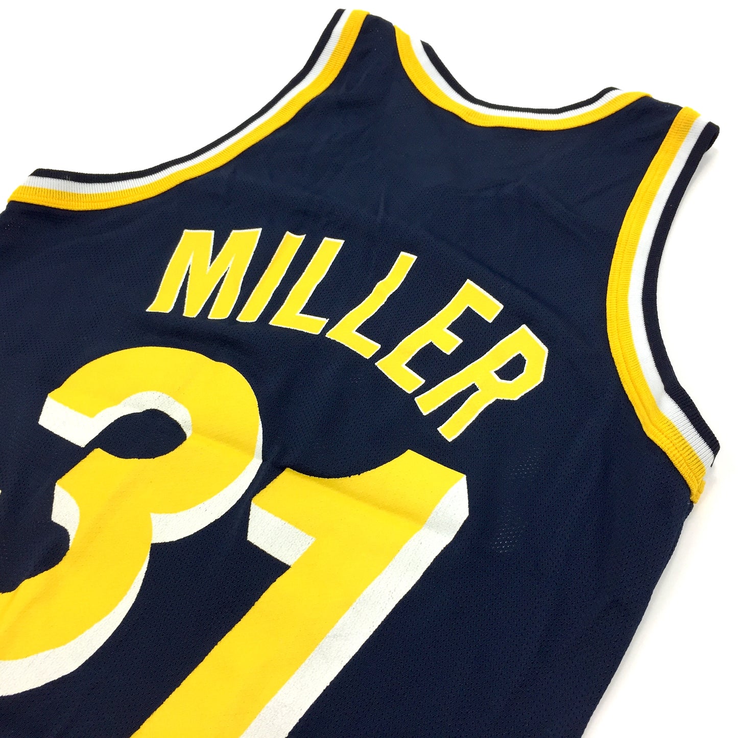 0438 Champion Vintage Indiana Pacers Miller Jersey