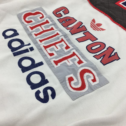 0478 Adidas Vintage Take Two Canton Chiefs Sweater