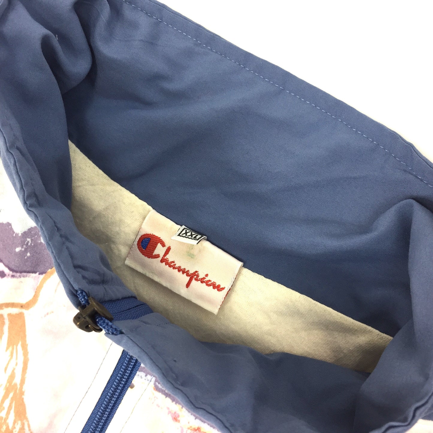 0325 Champion Vintage Bootleg Logo Tracktop